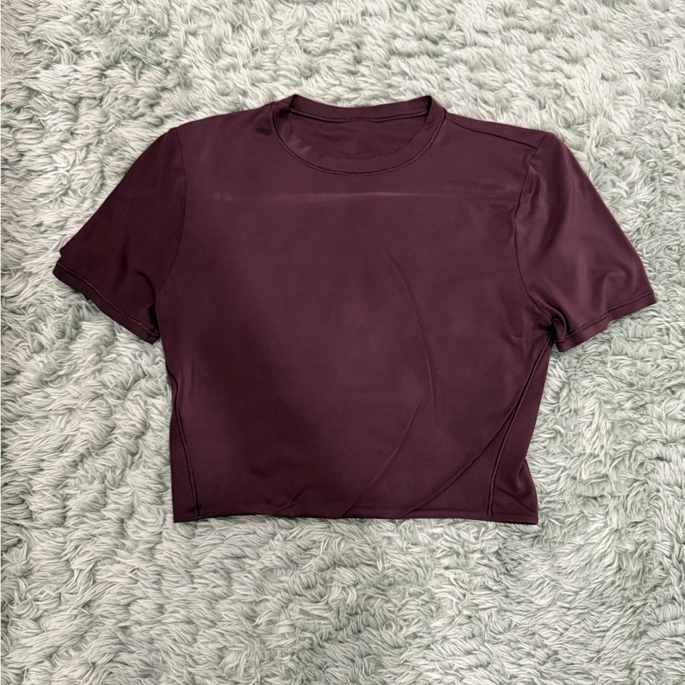 Lululemon Brown Crop Top